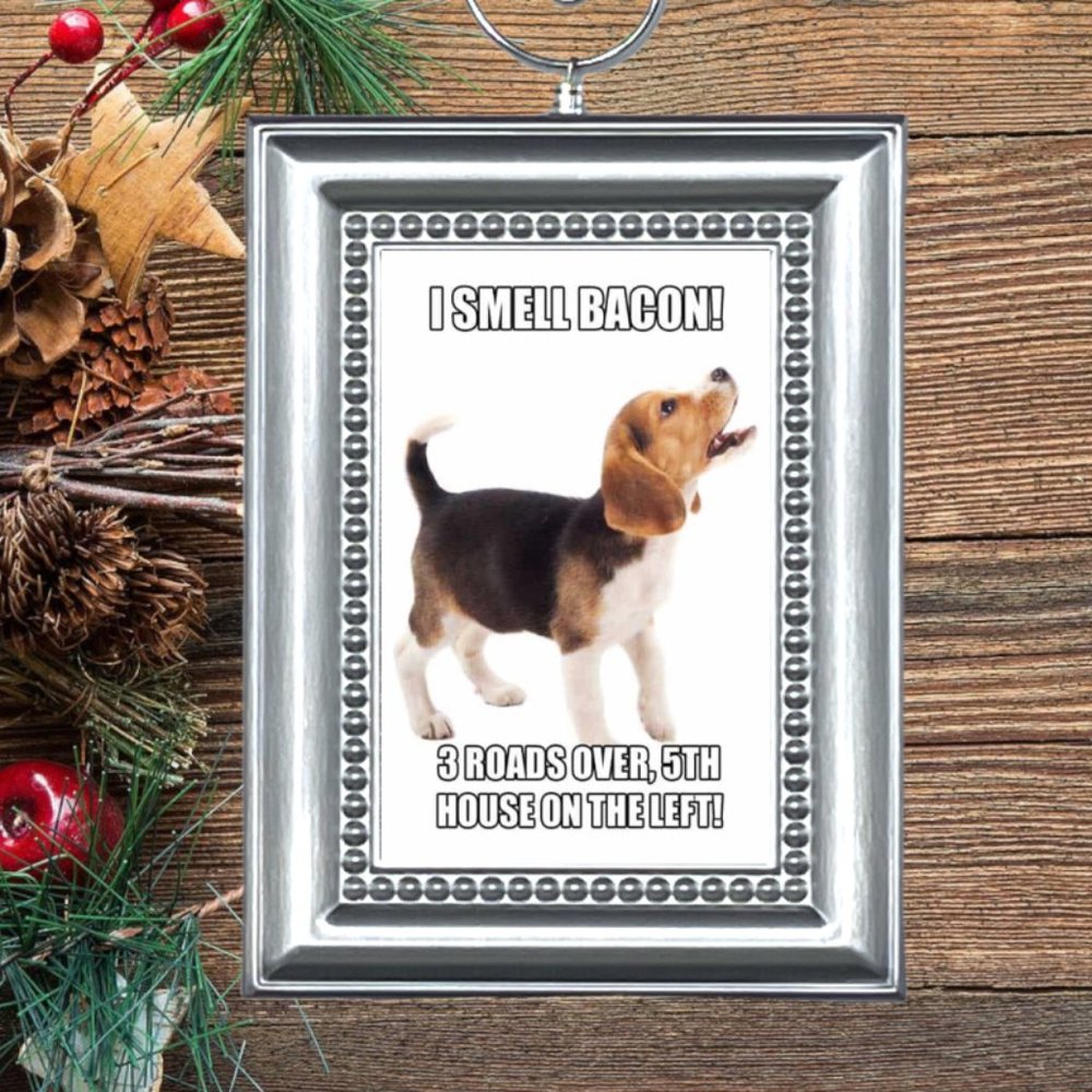 Beagle Puppy‎ Dog Funny Christmas Tree Ornament
